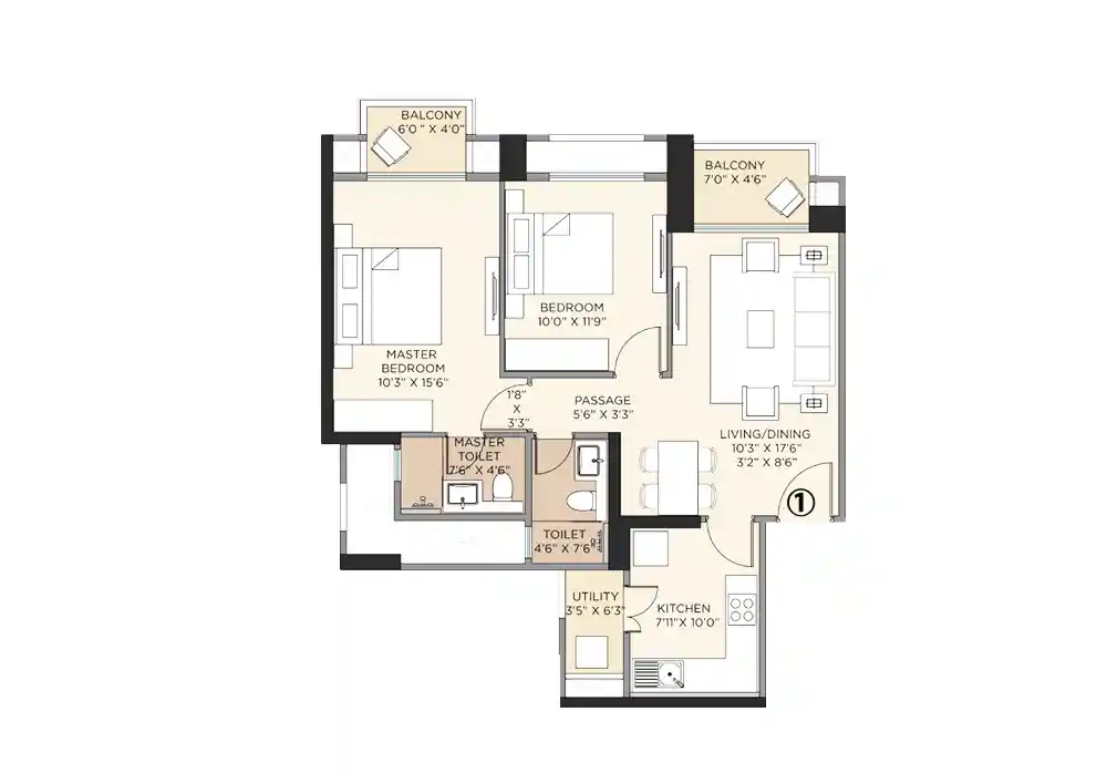 2 BHK